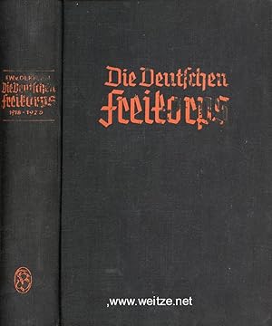 Bild des Verkufers fr Die deutschen Freikorps 1918 -1923. zum Verkauf von Antiquariat Ehbrecht - Preis inkl. MwSt.