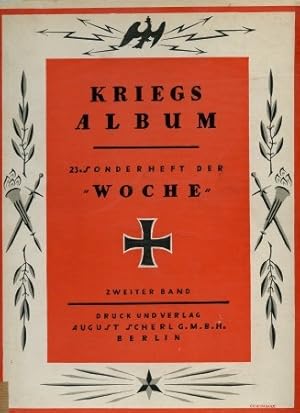 Seller image for Kriegsalbum - 23. Sonderheft der Woche - Zweiter Band, for sale by Antiquariat Ehbrecht - Preis inkl. MwSt.