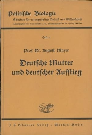 Seller image for Deutsche Mutter und deutscher Aufstieg, for sale by Antiquariat Ehbrecht - Preis inkl. MwSt.