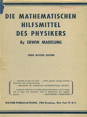 Image du vendeur pour Die mathematischen hilfsmittel des physikers mis en vente par Librodifaccia