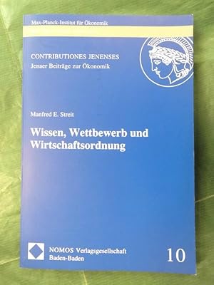 Seller image for Wissen, Wettbewerb und Wirtschaftsordnung for sale by Buchantiquariat Uwe Sticht, Einzelunter.