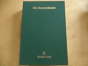 Die Haymonskinder Deutsche Volksbücher in Faksimiledrucken; Reihe A; Bd. 14