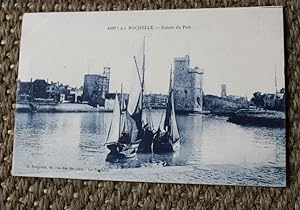 Carte postale ancienne La Rochelle Entrée du port Voiliers