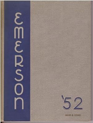 1952 Emerson College Yearbook Emersonian Boston by Staff