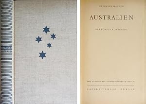 Seller image for Australien. Der Fnfte Kontinent. for sale by Hesperia Libros