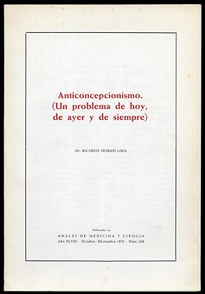 Bild des Verkufers fr Anticoncepcionismo. zum Verkauf von Hesperia Libros
