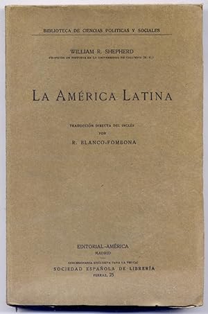 Seller image for La Amrica Latina. Traduccin directa del ingls por Rufino Blanco-Fombona. for sale by Hesperia Libros