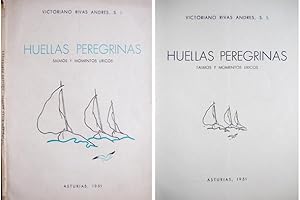 Seller image for Huellas peregrinas. Salmos y momentos lricos. Con un poema de Gerardo Diego. for sale by Hesperia Libros