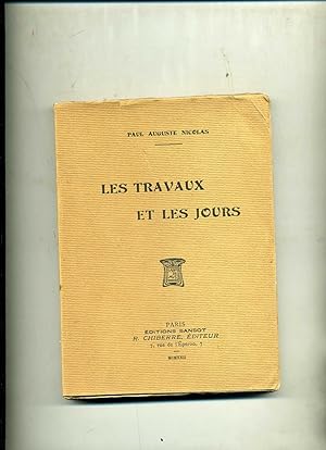 LES TRAVAUX ET LES JOURS