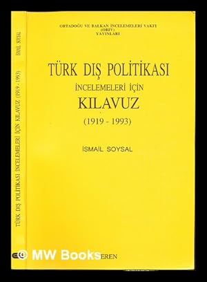 Immagine del venditore per Turk d s politikas incelemeleri icin k lavuz, (1919-1993) venduto da MW Books