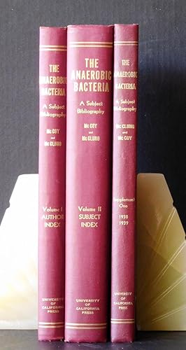 Seller image for The Anaerobic Bacteria and Their Activities in Nature and Disease: A Subject Bibliography (In Two Volumes). Vol. 1: Chronological Author Index. Vol. 2: Subject Index. Supplement 1: Literature for 1938 and 1939 for sale by Dale Steffey Books, ABAA, ILAB