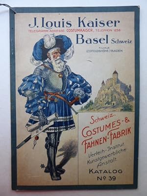 Schweiz. Costumes- & Fahnen-Fabrik. Verleih-Institut. Kunstgewerbliche Anstalt. Spezial-Katalog N...