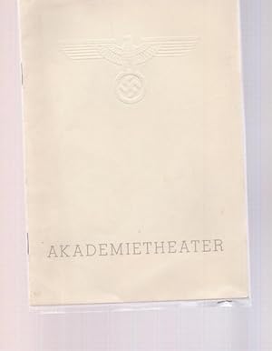 Akademietheater. Jahrgang 1940/41. Heft 6.