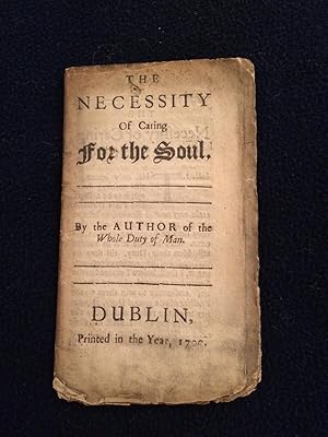 The Necessity of Caring for the Soul.