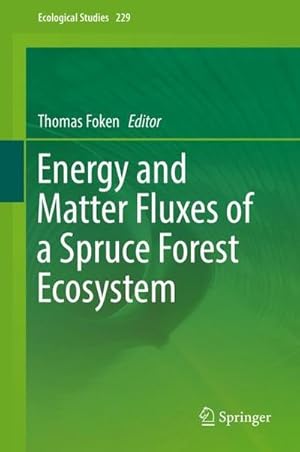 Bild des Verk�ufers f�r Energy and Matter Fluxes of a Spruce Forest Ecosystem zum Verkauf von AHA-BUCH GmbH