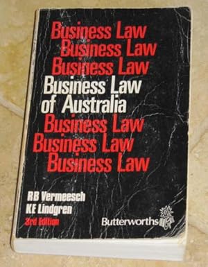 Bild des Verkufers fr Business Law of Australia zum Verkauf von Makovski Books