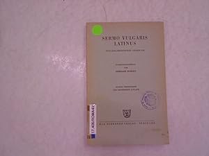 Imagen del vendedor de Sermo vulgaris latinus. Vulgrlateinisches Lesebuch. a la venta por Antiquariat Bookfarm