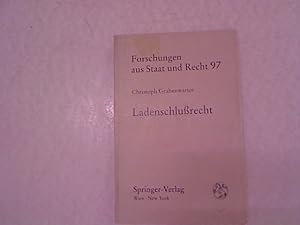 Bild des Verkufers fr Ladenschlurecht. Forschungen aus Staat und Recht, 97. zum Verkauf von Antiquariat Bookfarm