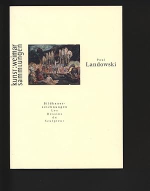 Bild des Verkufers fr Paul Landowski: Bildhauerzeichnungen. Les dessins du sculpteur : Kunstsammlungen zu Weimar, 12 September-3 November 1996. zum Verkauf von Antiquariat Bookfarm