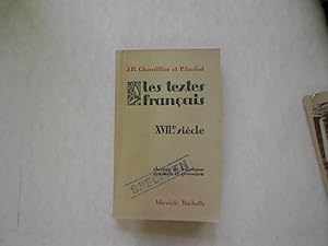 Seller image for Les textes francais: XVIIIe siecle. Ouvrage conforme aux programmes officiels. Classes de 3e, 2e et 1re. Les humanites francaises. for sale by Antiquariat Bookfarm