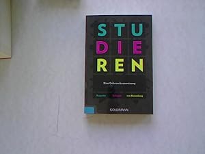 Seller image for Studieren. Eine Gebrauchsanweisung. for sale by Antiquariat Bookfarm