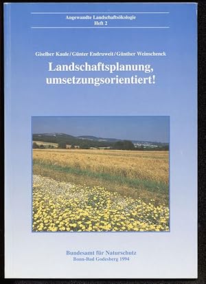 Bild des Verkufers fr Landschaftsplanung umsetzungsorientiert! : Ausrichtung von Extensivierungs-, Flchenstillegungs- und ergnzenden agrarischen Massnahmen auf Ziele des Natur- und Umweltschutzes mittels Landschaftsplanung ; Erprobungs- und Entwicklungsvorhaben im Auftrag des Bundesministeriums fr Umwelt, Naturschutz und Reaktorsicherheit ; Schlussbericht. Bundesamt fr Naturschutz. Institut fr Landschaftsplanung und kologie, Universitt Stuttgart. Angewandte Landschaftskologie ; H. 2. zum Verkauf von Antiquariat Bookfarm