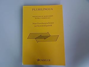 Seller image for Neue Forschungsarbeiten zur Kontaktlinguistik. for sale by Antiquariat Bookfarm