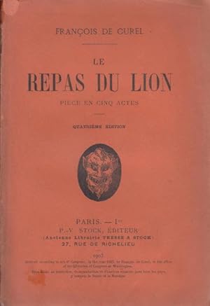 Seller image for Le repas du Lion for sale by crealivres