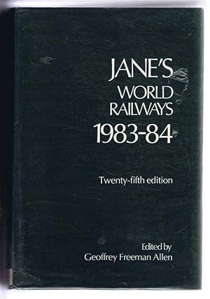 Image du vendeur pour Jane's World Railways 1983-84. Twenty-fifth edition mis en vente par Bailgate Books Ltd