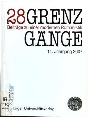 Bild des Verkufers fr Zum Wortschatz des Mirandesischen; in: 28 Grenzgnge, Beitrge zu eibner modernen Romanistik, 14. Jg.; zum Verkauf von books4less (Versandantiquariat Petra Gros GmbH & Co. KG)