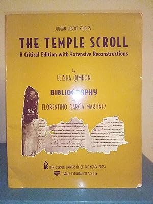 Seller image for The Temple Scroll: A Critical Edition with Extensive Reconstructions, with Bibliography for sale by Library of Religious Thought