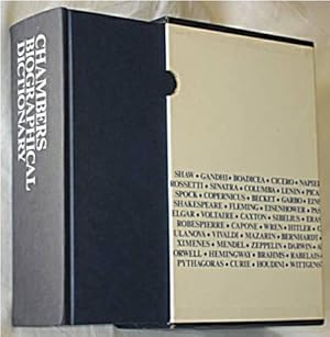 Chambers Biographical Dictionary