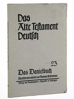 Immagine del venditore per Das Danielbuch. Aus d. Engl. v. Beyerlin, Walter /Kaiser, Otto /Walz, Rudolf. venduto da Antiquariat Lehmann-Dronke