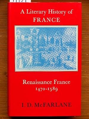 Bild des Verkufers fr A Literary History of France. zum Verkauf von Michael Fehlauer - Antiquariat