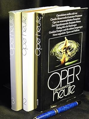 Seller image for Oper heute; Band 1-3 - Ein Almanach der Musikbhne - for sale by Erlbachbuch Antiquariat