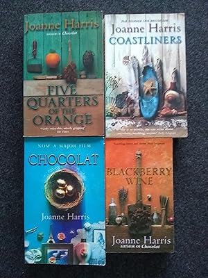 Imagen del vendedor de Chocolat, Five Quarters of the Orange, Coastliners, Balckberry Wine (Set of 4 Paperbacks) a la venta por Shelley's Books