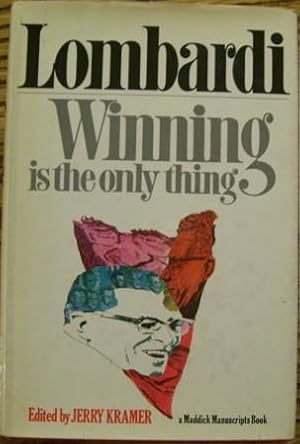 Immagine del venditore per Lombardi Winning is the Only Thing venduto da Wordbank Books