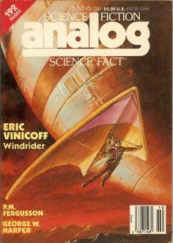 Bild des Verkufers fr ANALOG Science Fiction/ Science Fact: October, Oct. 1986 zum Verkauf von Books from the Crypt