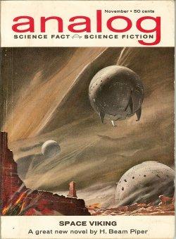 Imagen del vendedor de ANALOG Science Fact & Science Fiction: November, Nov. 1962 ("Space Viking") a la venta por Books from the Crypt