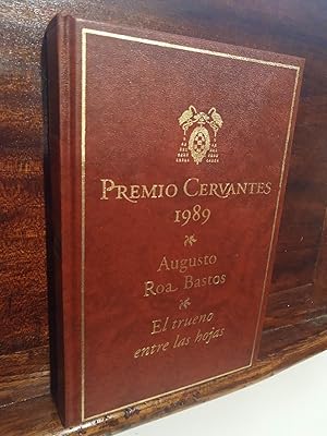 Imagen del vendedor de Premio Cervantes 1989. El trueno entre las hojas a la venta por Libros Antuano