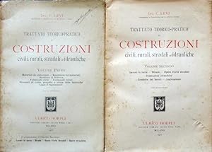 Trattato teorico pratico di costruzioni civili, rurali, stradali ed idrauliche. Volume Primo: Mat...