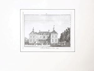 't Huis Eeze bij Almen. 1743.