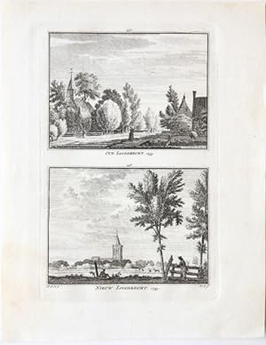 Oud Loosdrecht. 1739. / Nieuw Loosdrecht. 1739.