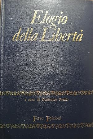 Seller image for Elogio della Libert. Incontri e scontri col Cristo for sale by Studio Bibliografico Marini