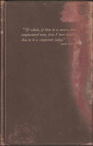 Immagine del venditore per THE BOOK OF THE GRAYLING: Being a description of the fish and the art of angling for him, as practiced chiefly in the Midlands and the North of England, By T.E. Pritt. First edition. venduto da Coch-y-Bonddu Books Ltd