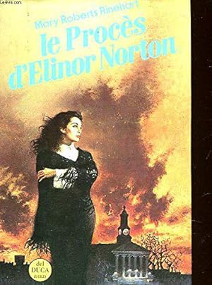 Seller image for Le Procs d'Elinor Norton (Collection Romance et mystre) for sale by JLG_livres anciens et modernes