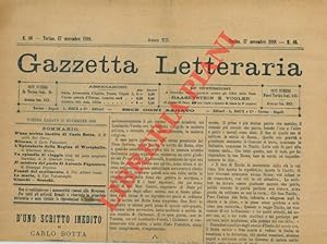 Gazzetta letteraria.