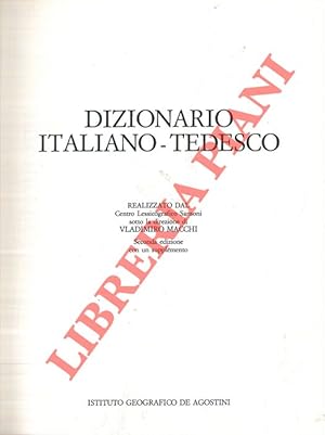 Dizionario italiano-tedesco. Seconda edizione con un supplemento.