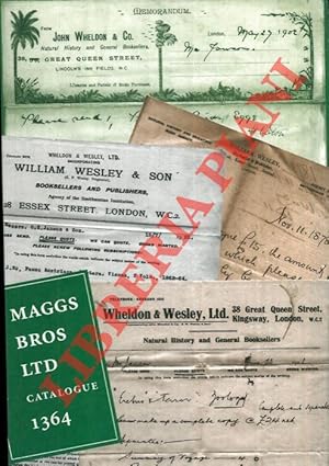 Catalogue 1364. Wheldon & Wesley.