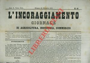 L'incoraggiamento. Giornale di agricoltura, industria, commercio